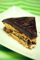 piece of chocolate cake