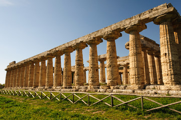 Greek Temples of Paestum Poseidonia