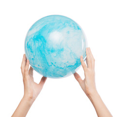 The ball is in the hands