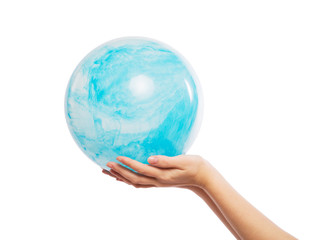 The ball is in the hands