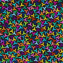 abstract decorative fashion seamless pattern