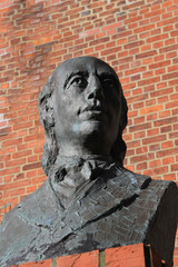 Otterndorf: Büste des Homerübersetzers Johann Heinrich Voß