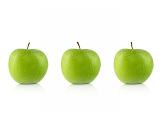 3 grüne Äpfel