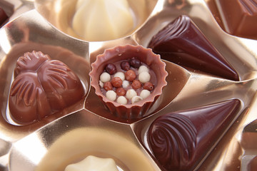 assortment of chocolates candies
