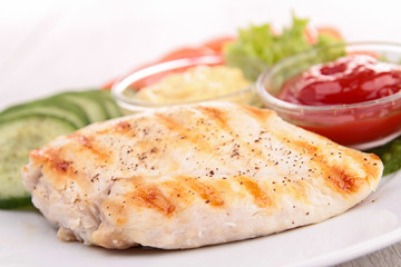 grilled chicken breast