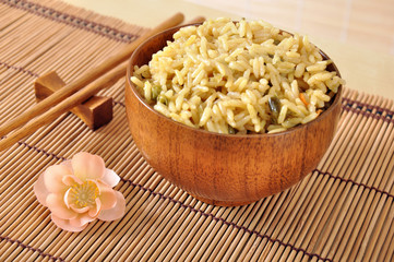 Asiatisches Reisgericht