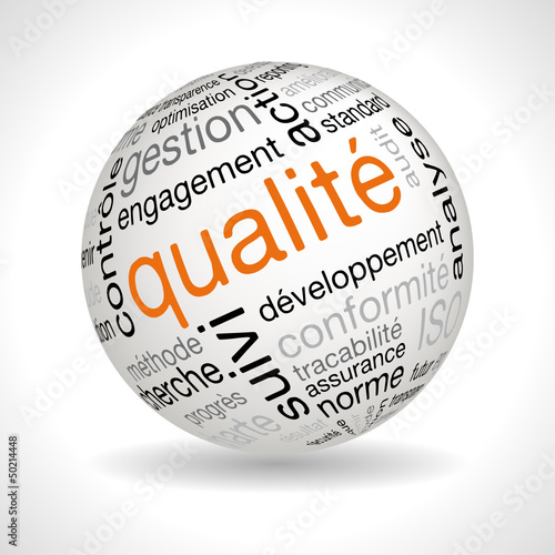 "Sphère Qualité" fichier vectoriel libre de droits sur la banque d