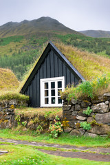 Overgrown Small House in Iceland