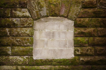 Zugemauert