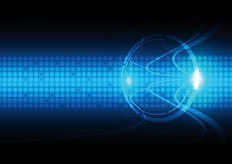 abstract communication technology background