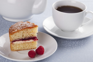 Tea and Victoria Sponge