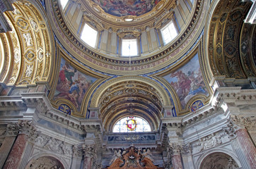 Fototapeta na wymiar Baroque church