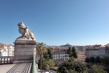 High-angle view of Bordeaux