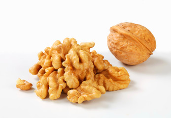 Fresh walnuts