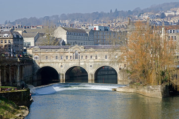 Naklejka premium Pultney brige, Bath, UK