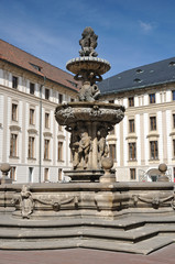 Fototapeta na wymiar Kohl Fountaine, Prague Castle