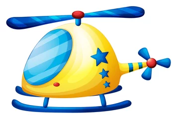  Een speelgoedhelikopter © GraphicsRF