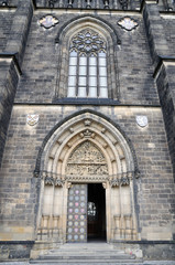 Obraz premium Detail Church of St Peter and St Paul in Vysehrad
