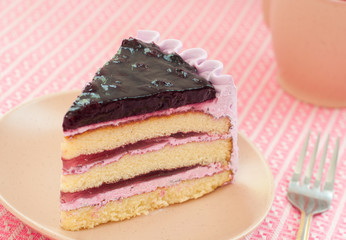 blueberry layer cake