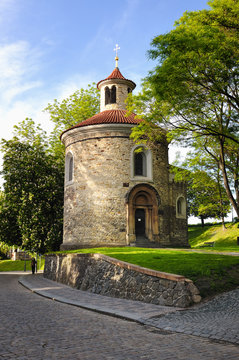 St Martin Rotunda in Vysehrad Prague