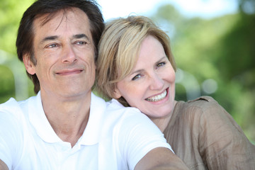 Fototapeta premium Portrait of a loving couple