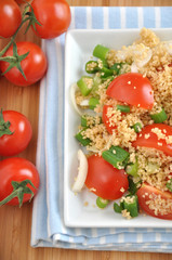 Tomaten Couscous Salat
