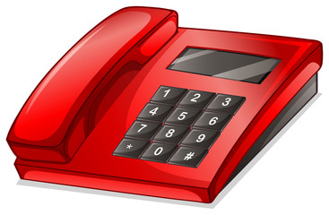 A red telephone