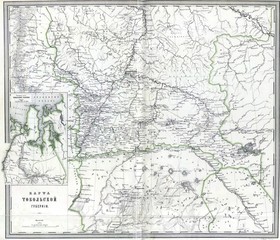 Russia old map