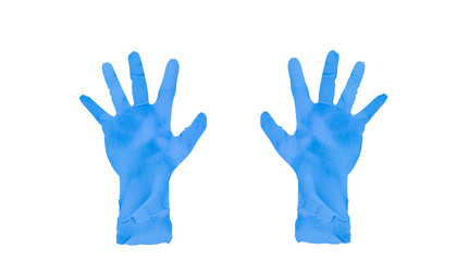 fingers signal handmade isolated on pink background, 10