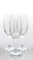 champagne glasses