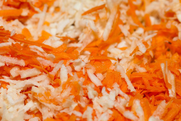 The healthy diet - carrot, the celery and the parsley