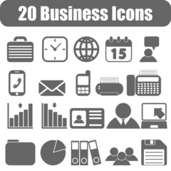 20 Business icons