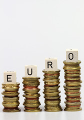 Eurogeldstapel