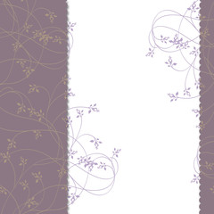 Obraz premium Floral background kard