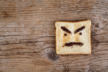 Gefühle auf Toast
