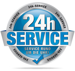 24h-Service - Service Rund um die Uhr