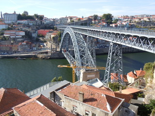 Douro river in Porto Portugal