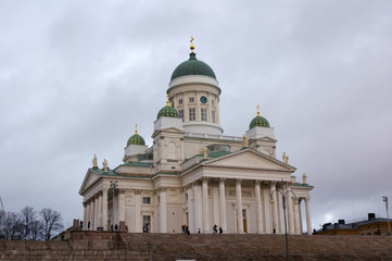 Fototapeta na wymiar Helsinki Cathedral 