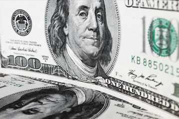 close up of dollar bill