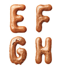 cookie alphabet letter