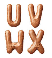 cookie alphabet letter