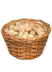 Basket with nuts
