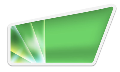 green text box