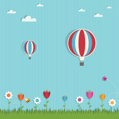 hot air balloons