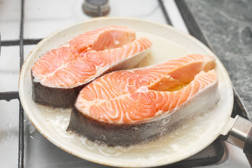 Healthy Salmon Lunch