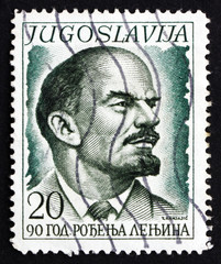 Postage stamp Yugoslavia 1960 Lenin