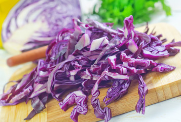 blue cabbage
