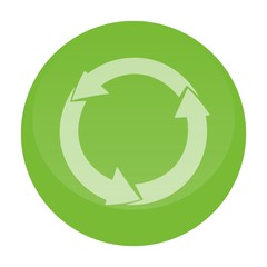 Symbole recyclage vert
