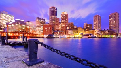 Naklejka premium Boston Harbor