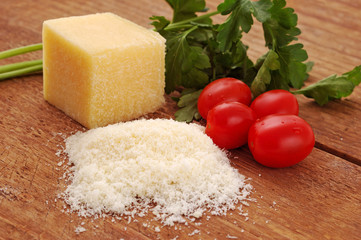 grated cheese